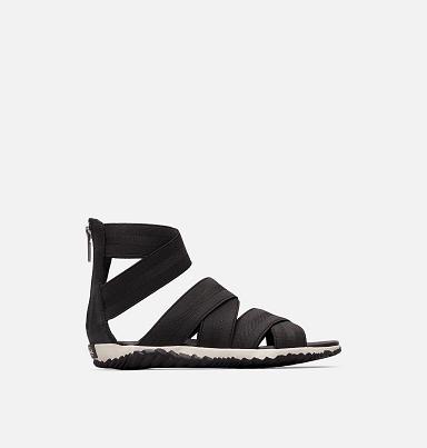 Sorel Out N About Plus Shoes - Women's Sandals Black AU143579 Australia
